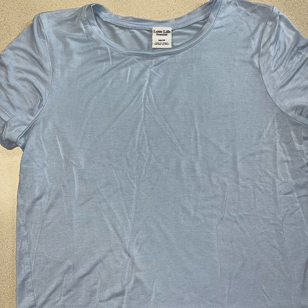 Love Life Essentials Short-Sleeve Top